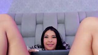 karolrojas webcam video - glowing webcam model