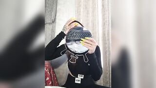 MaidenCrystal playful banter excites