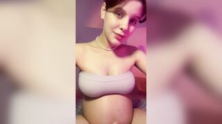 LeaTurner pregnant webcam video 171024