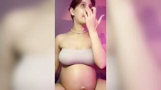 LeaTurner pregnant webcam video 171024